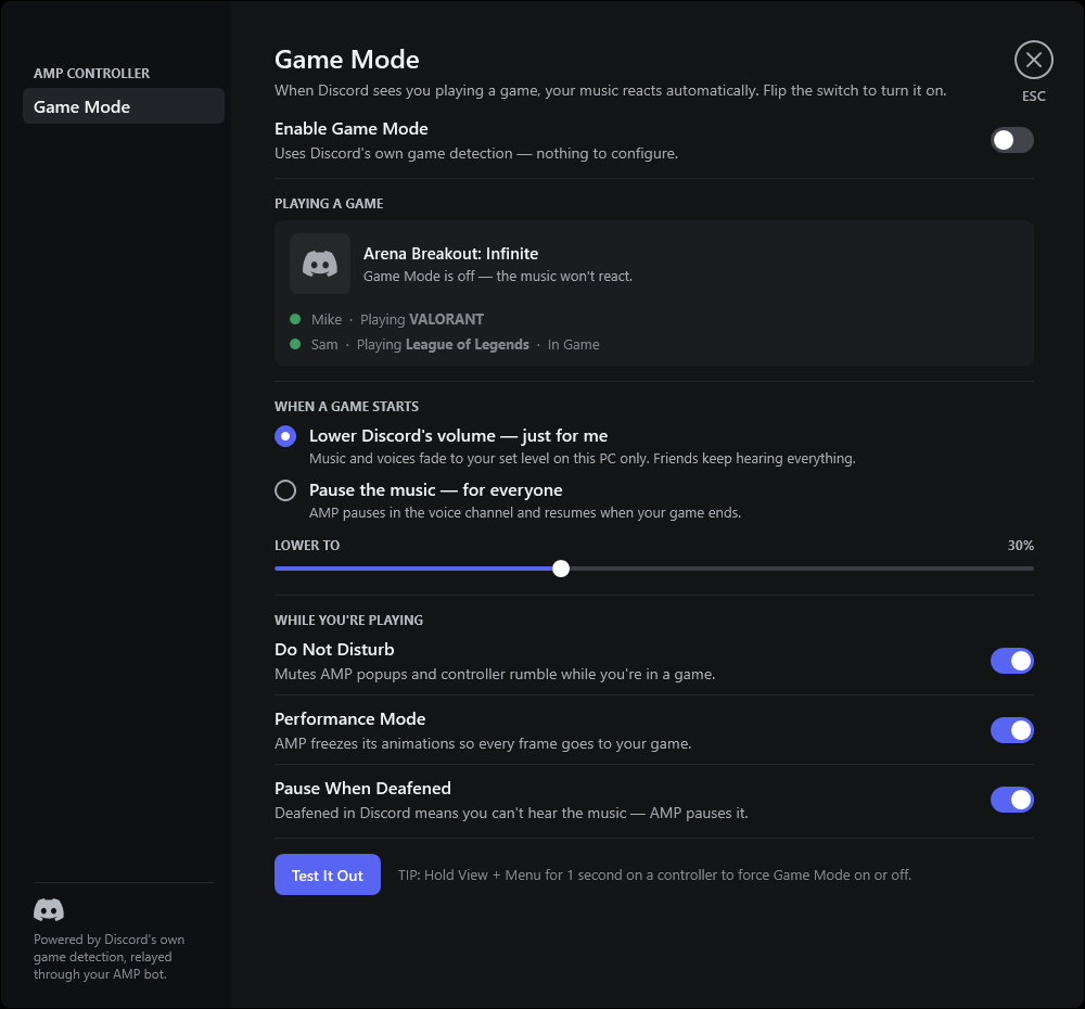 Game Mode